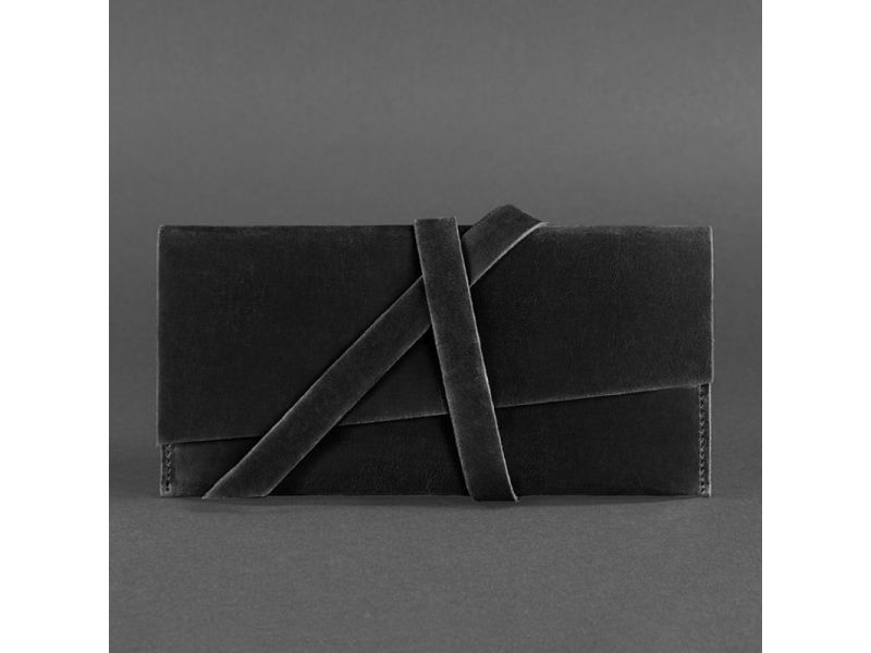 Кожаный тревел-кейс Voyager 1.2 черный Crazy Horse, фото 4