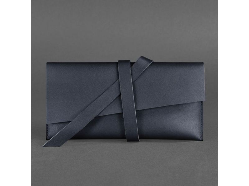 Кожаный тревел-кейс Voyager 1.2 темно-синий, фото 4