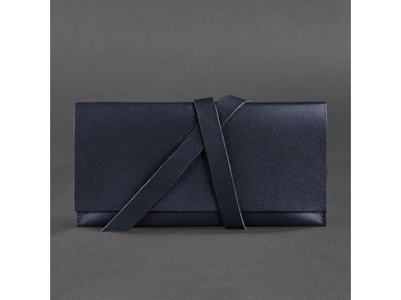 Кожаный тревел-кейс Voyager 1.0 темно-синий, фото 4