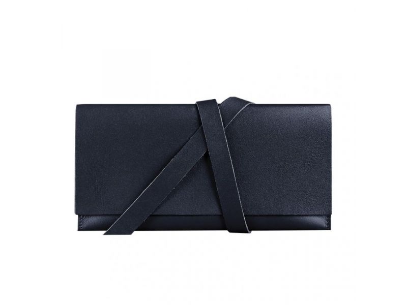 Кожаный тревел-кейс Voyager 1.0 темно-синий, фото 5