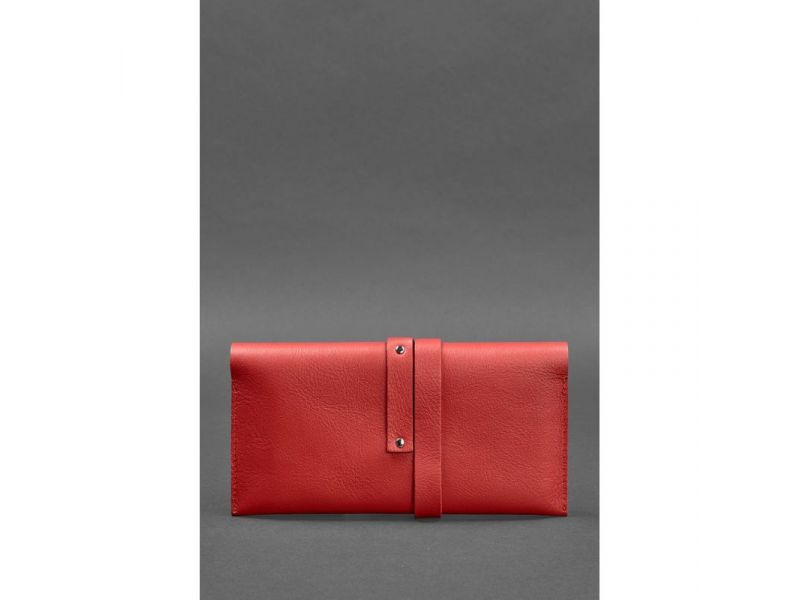 Кожаный женский тревел-кейс Voyager 1.0 красный, фото 3