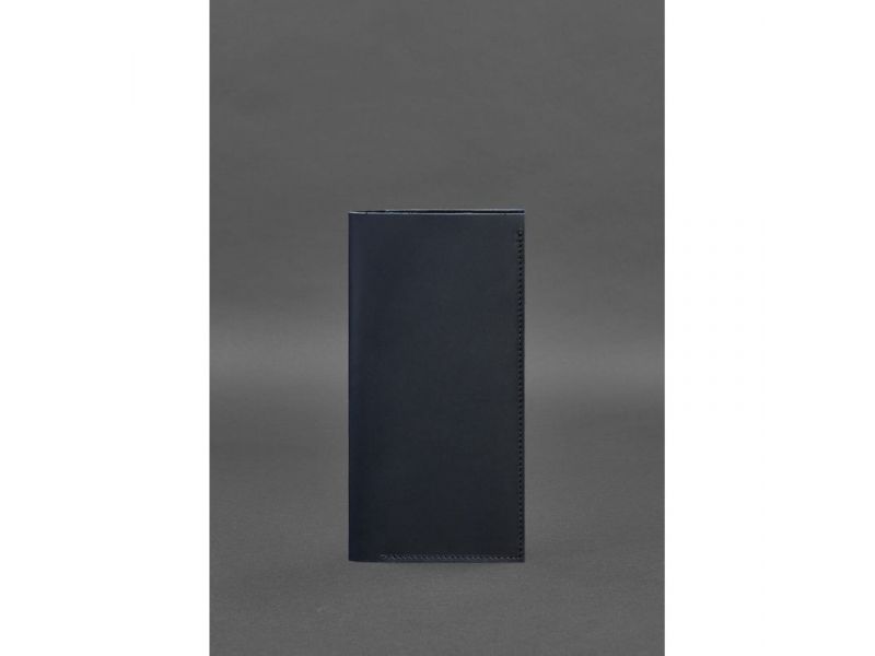 Кожаный тревел-кейс 3.1 темно-синий Crazy Horse, фото 1