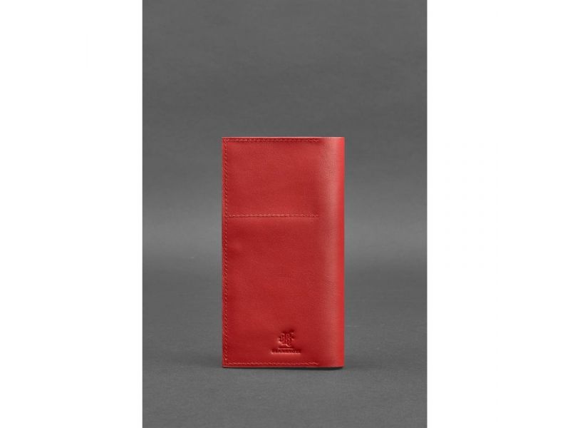 Кожаный женский тревел-кейс 3.1 Красный, фото 5