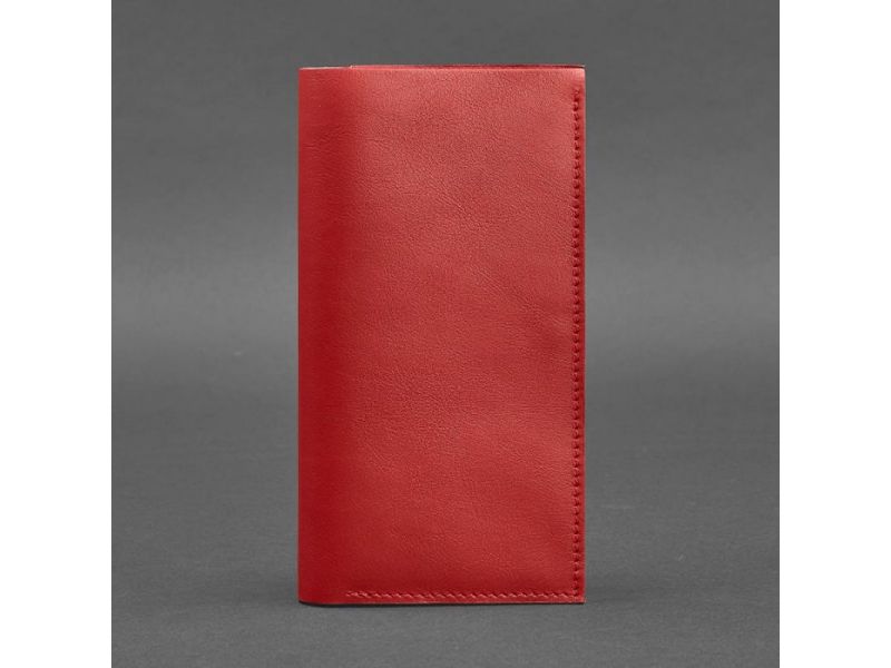 Кожаный женский тревел-кейс 3.1 Красный, фото 6