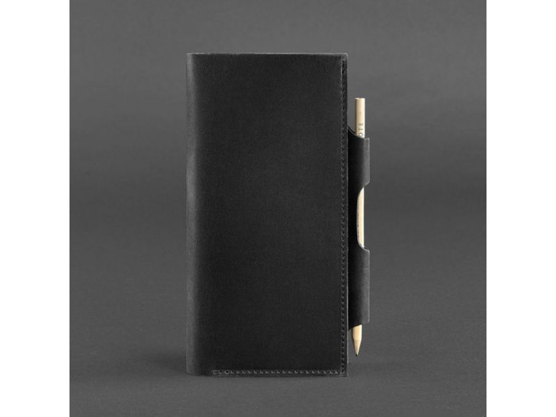 Кожаный тревел-кейс 3.0 черный Crazy Horse, фото 6