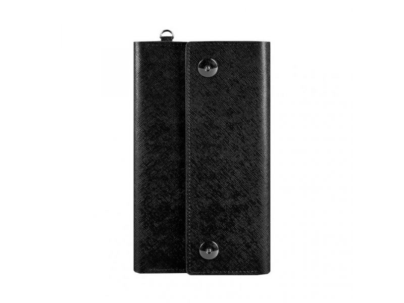Кожаный клатч-органайзер (Тревел-кейс) 5.0 черный Blackwood, фото 7
