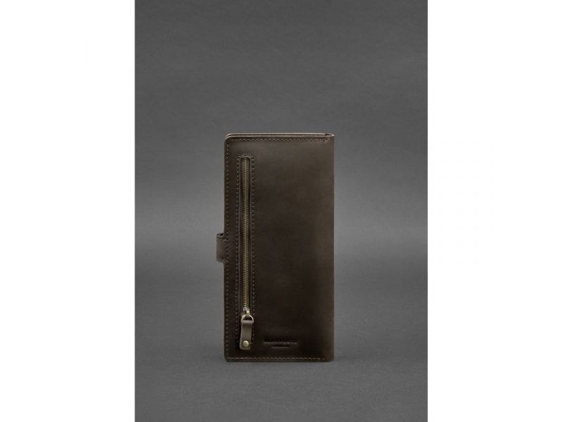 Кожаный Тревел-кейс (органайзер для документов) 6.0 темно-коричневый, фото 3