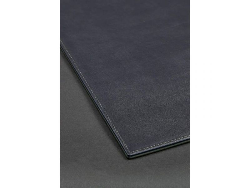 Накладка на стол руководителя - Кожаный бювар 1.0 Зеленый Crazy Horse, фото 4