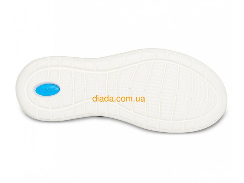 Синие кроссовки Crocs LiteRide Pacer Sneaker Navy/White, фото 4