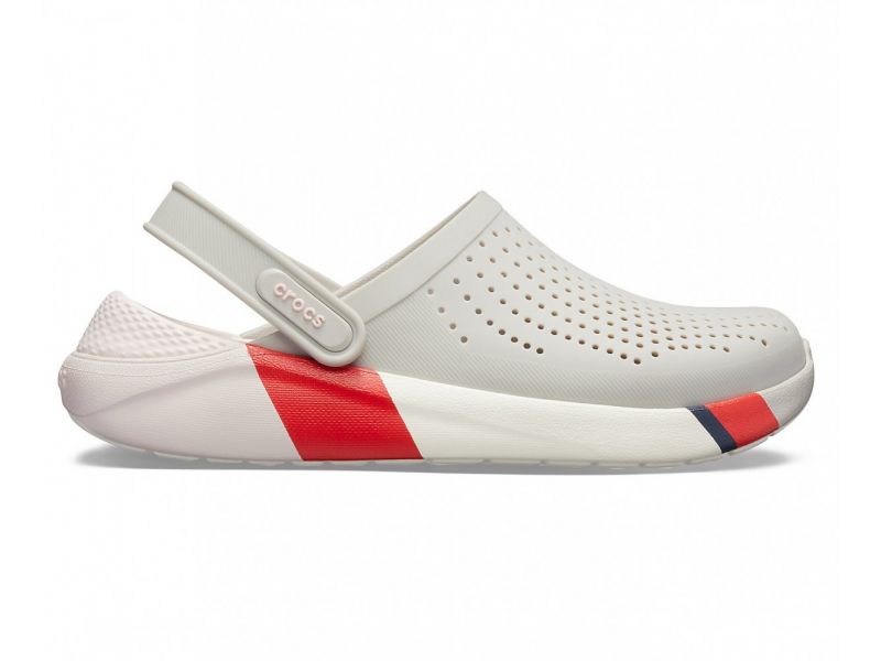CROCS LiteRide™ Colorblock Clog Pearl / White, фото 2