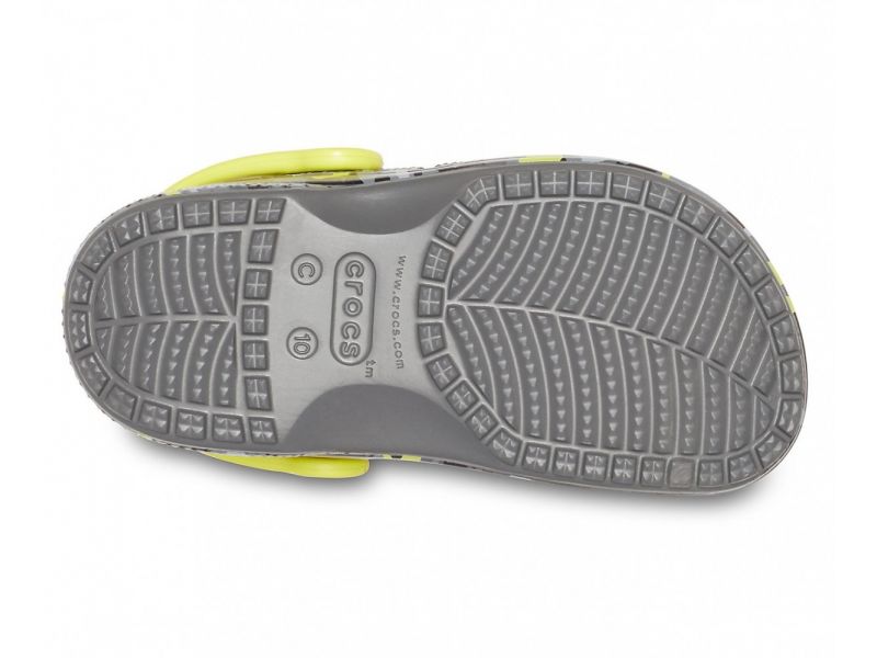 Кроксы детские Kids' Baya Seasonal Graphic Clog хаки, фото 4