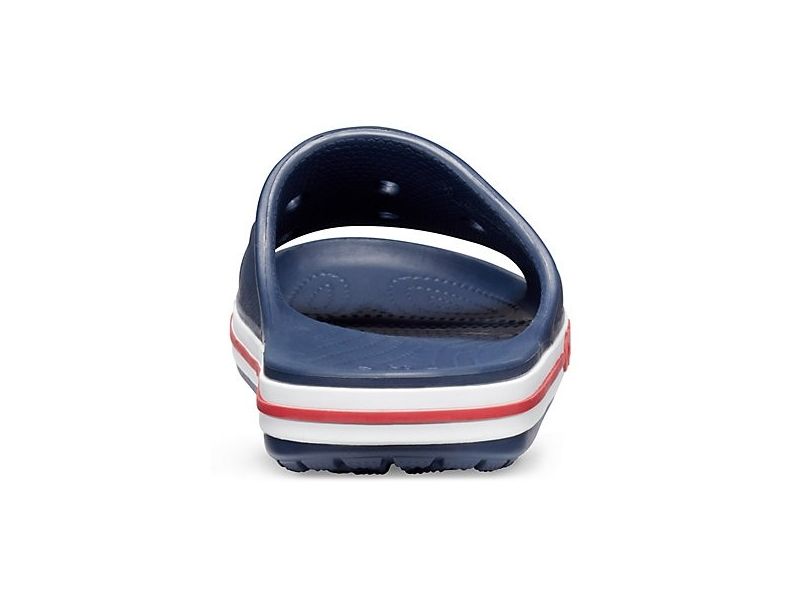 Кроксы мужские шлепки CROCS Bayaband Slide синие шлепанцы крокс, фото 6