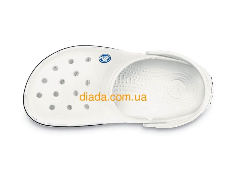 Крокс сабо Crocs Crocband II.5  белые . Мужские кроксы., фото 2