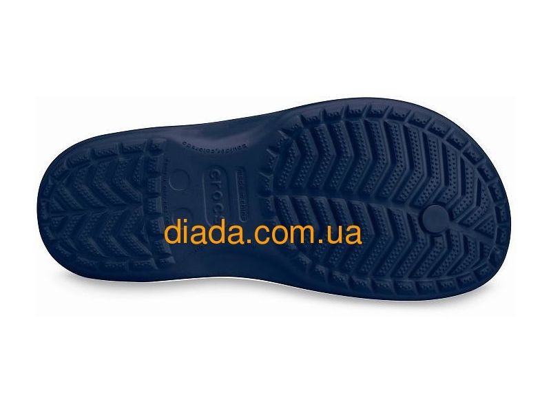 Вьетнамки CROCS Crocband Flip синие шлепки крокс оригинал, фото 4