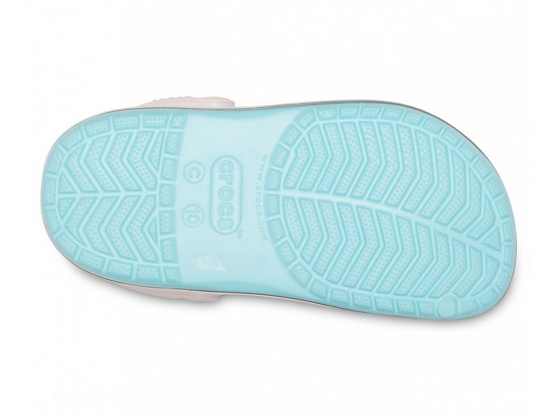 Детские кроксы Kids' Crocband™ Multi-Graphic Clog Фламинго для девочек, фото 4