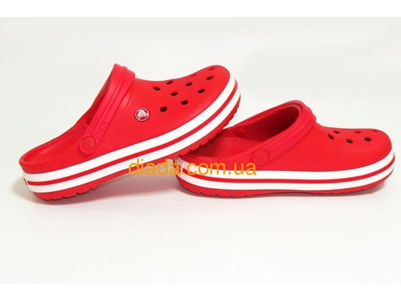 ᐈ Кроксы женские красные оригинальные Сабо Crocs Унисекс - купить в ...