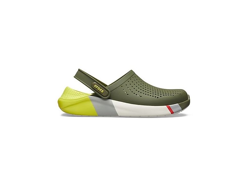 Colorblock crocs deals