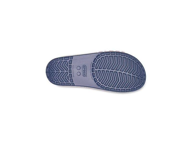 Кроксы мужские шлепки CROCS Bayaband Slide синие шлепанцы крокс, фото 5
