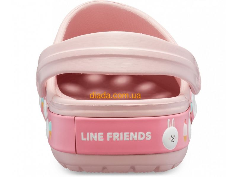CROCS Crocband™ LINE Friends Clog (Розовые Сабо с зайчиком), фото 6
