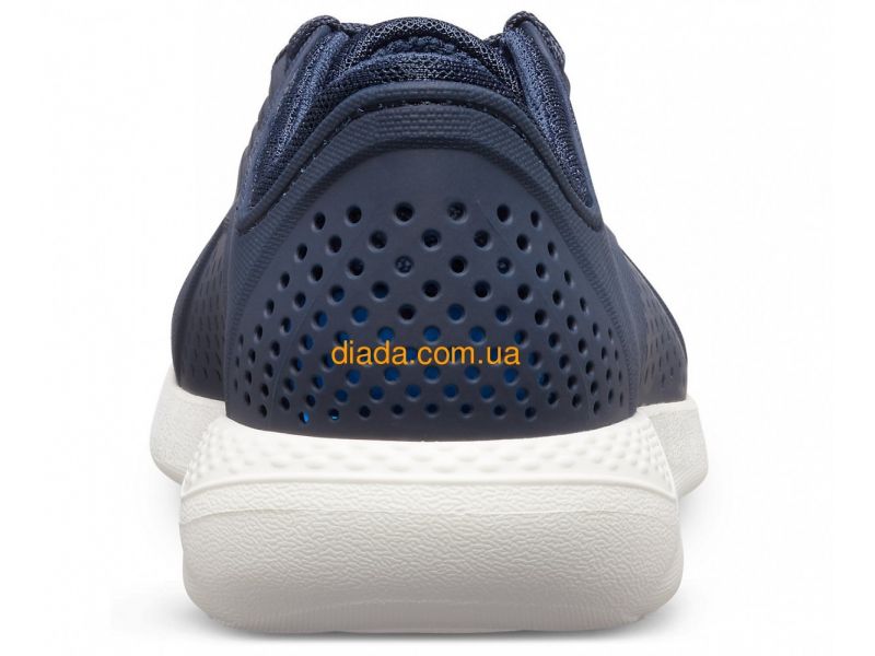 Синие кроссовки Crocs LiteRide Pacer Sneaker Navy/White, фото 3