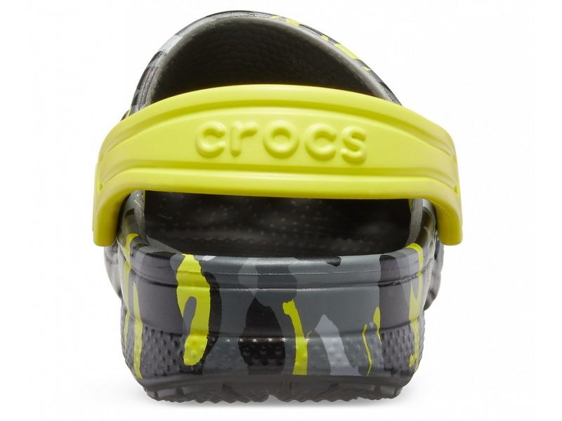 Кроксы детские Kids' Baya Seasonal Graphic Clog хаки, фото 3