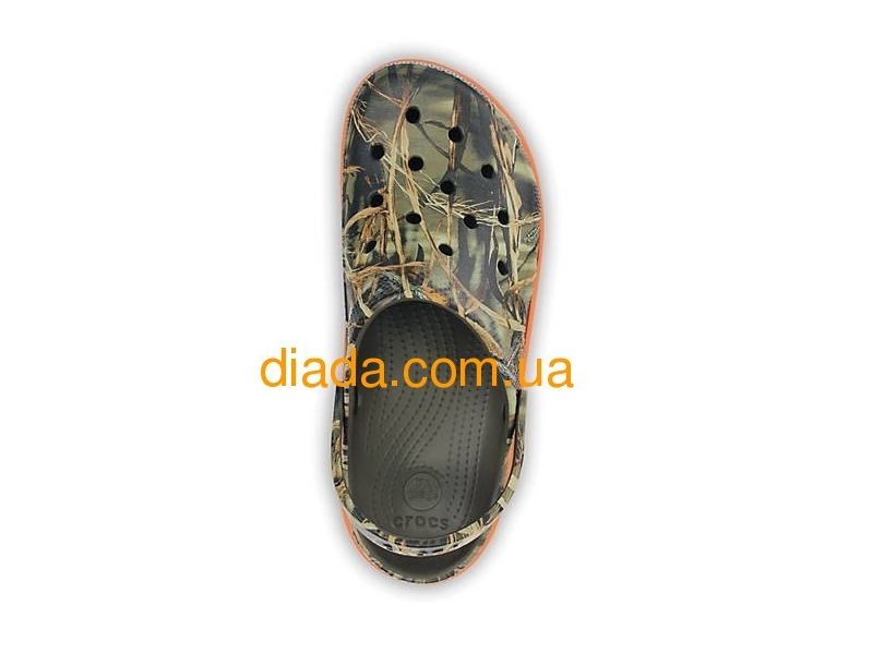 Кроксы мужские охотничьи, рыболовные Сабо Crocs Duet Sport Clog камуфляжные Хаки., фото 2