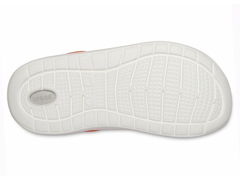 Крокс Crocs LiteRide™ Clog женские коралово-красные кроксы, оригинал, фото 6