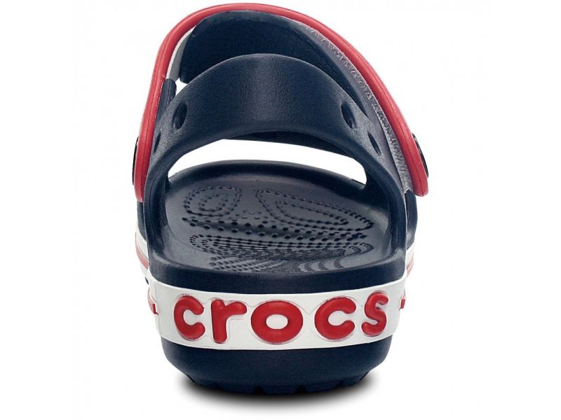Детские Сандали Crocs Crocband Sandal Kids Navy / Кроксы Тёмно-синие, фото 6