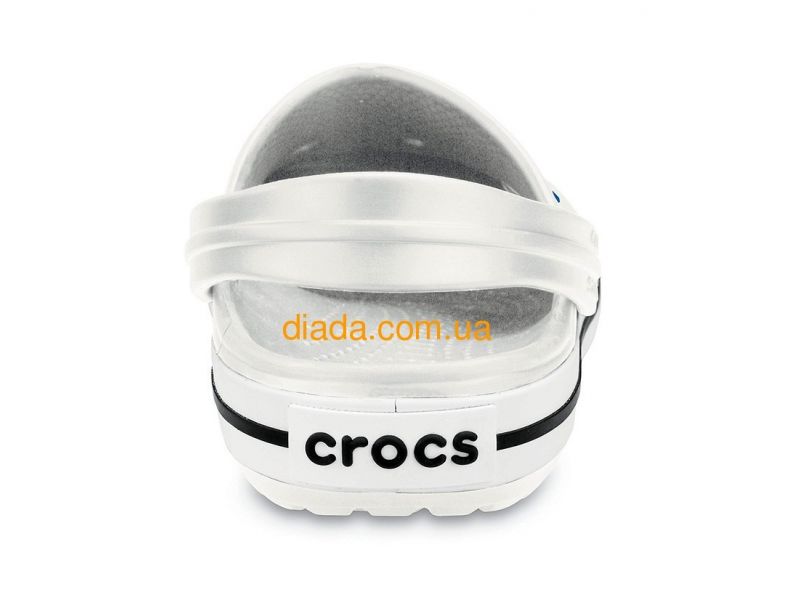 Крокс сабо Crocs Crocband II.5  белые . Мужские кроксы., фото 5