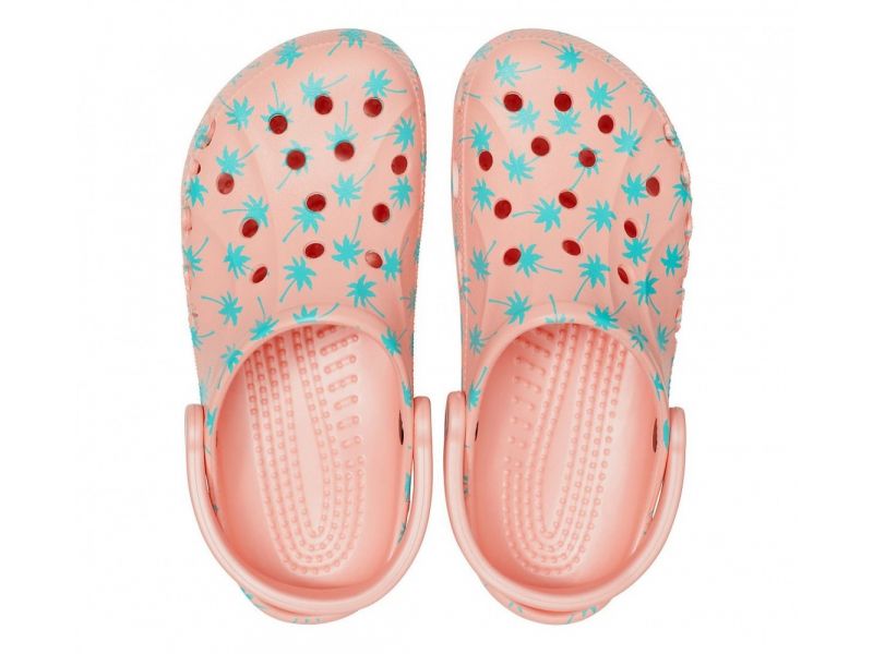 Кроксы Crocs Baya Seasonal Graphic Clog женские крокс с пальмами, фото 5