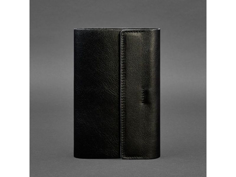 Кожаный блокнот софт-бук 7.0 угольно-черный, фото 5