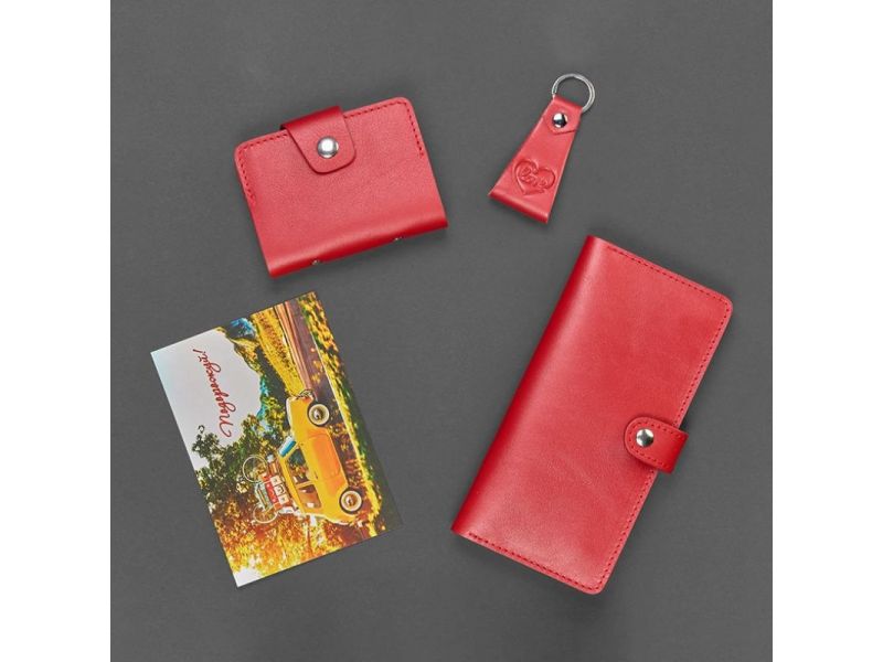 Набор женских кожаных аксессуаров Гавана, фото 3