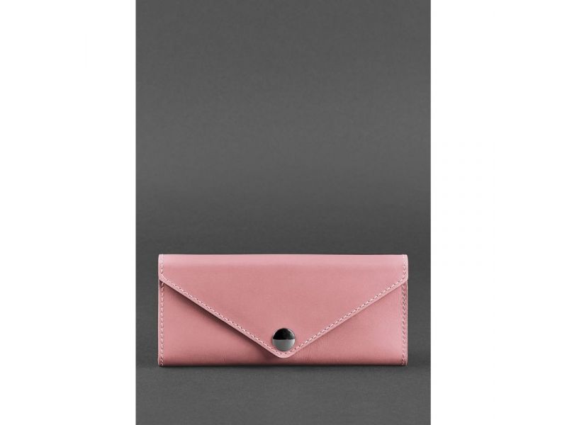 Женский кожаный кошелек Керри 1.0 розовый, фото 1