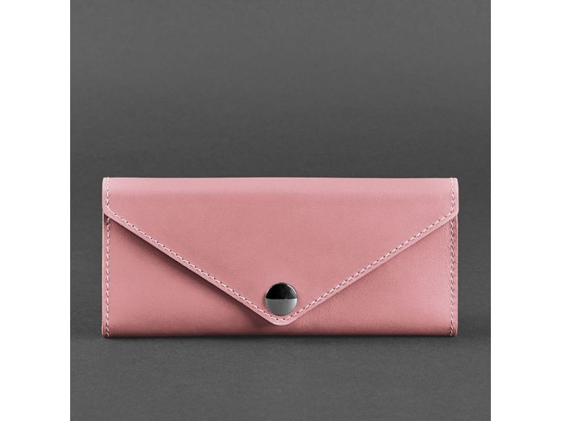 Женский кожаный кошелек Керри 1.0 розовый, фото 5