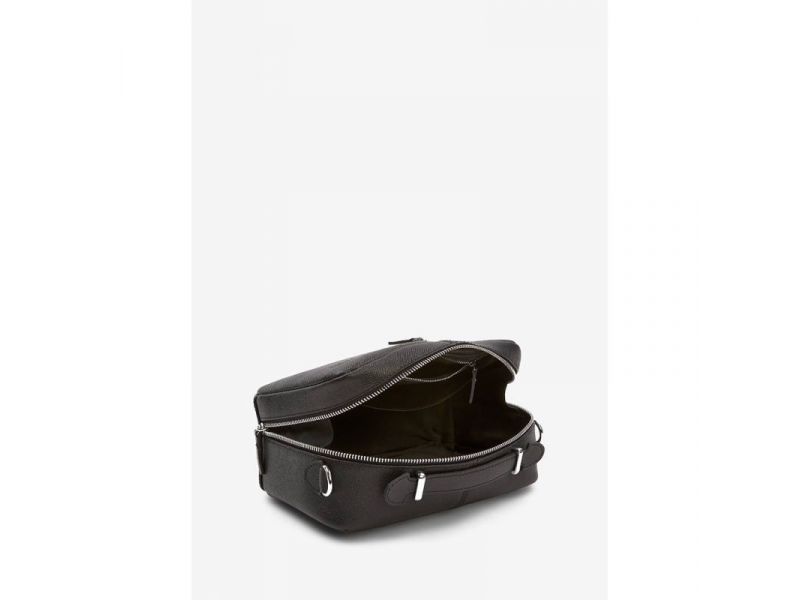 Женская кожаная сумка Avenue черная Saffiano, фото 6