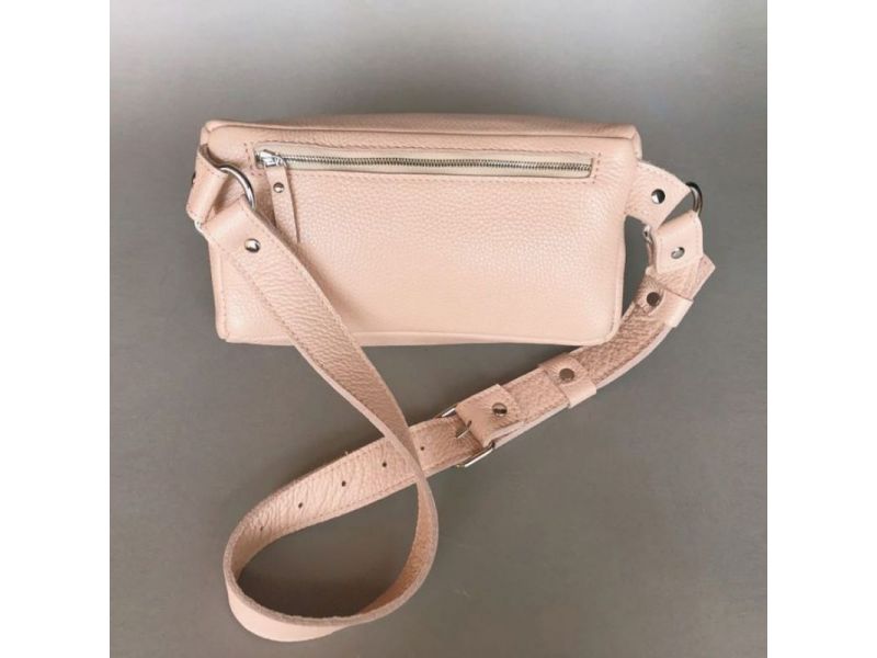 Поясная сумка Explorer S пудровая, фото 3