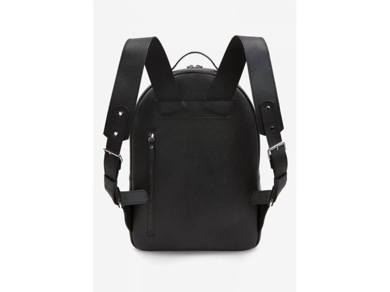 Кожаный рюкзак Groove L черный сафьян, фото 3