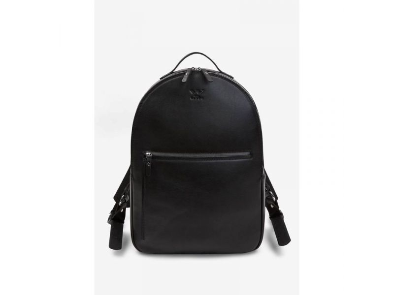 Кожаный рюкзак Groove L черный, фото 1