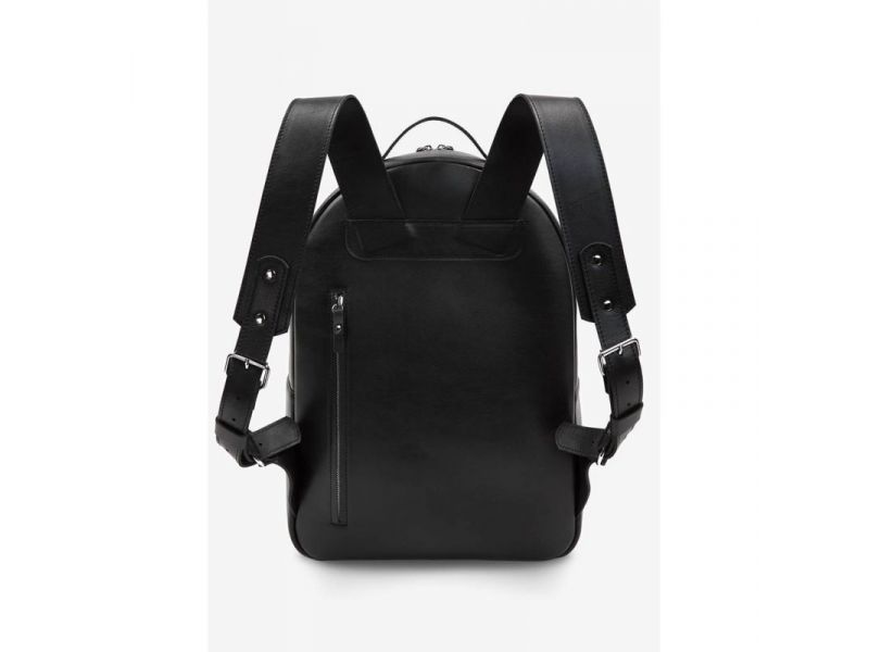 Кожаный рюкзак Groove L черный, фото 3