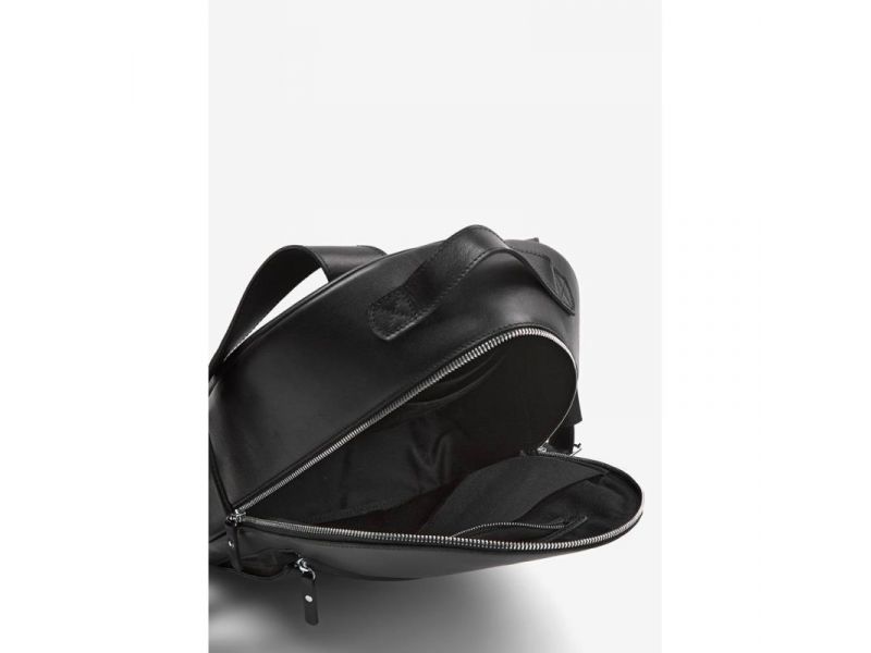 Кожаный рюкзак Groove L черный, фото 4
