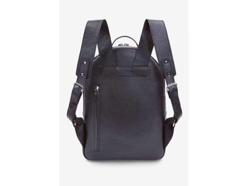Кожаный рюкзак Groove L темно-синий флотар, фото 3