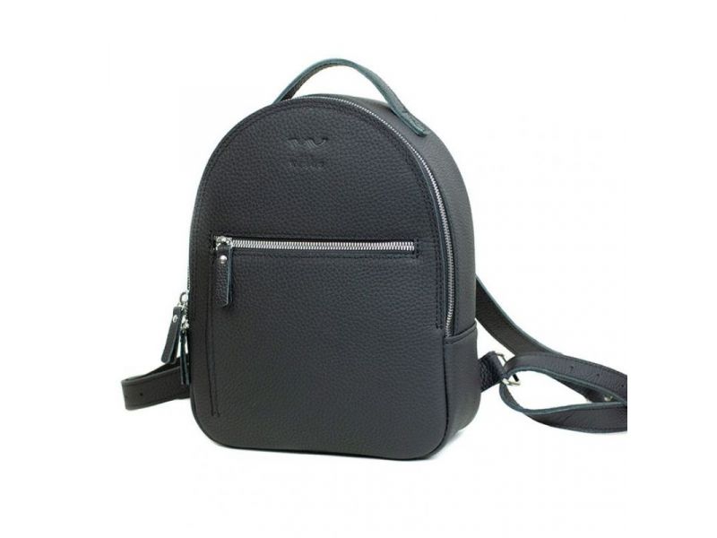 Кожаный рюкзак Groove S черный флотар, фото 10