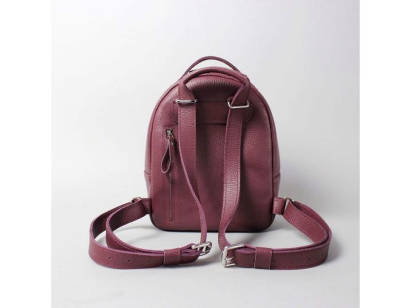 Кожаный рюкзак Groove S марсала флотар, фото 4