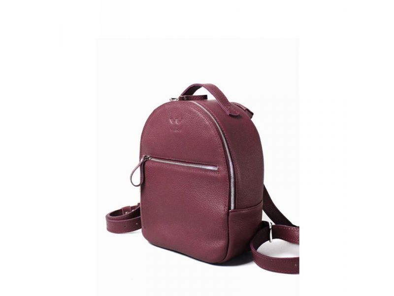 Кожаный рюкзак Groove S марсала флотар, фото 1