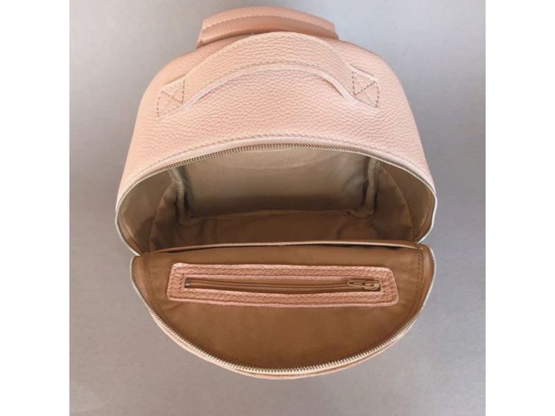 Кожаный рюкзак Groove S пудровый, фото 5