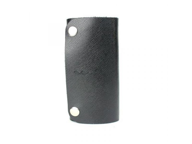 Кожаная ключница Key Keeper черная сафьян, фото 2