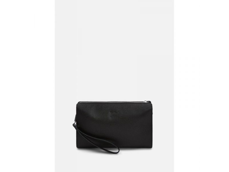 Кожаный млатч черный сафьян, фото 2