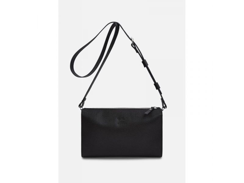 Кожаный млатч черный сафьян, фото 3