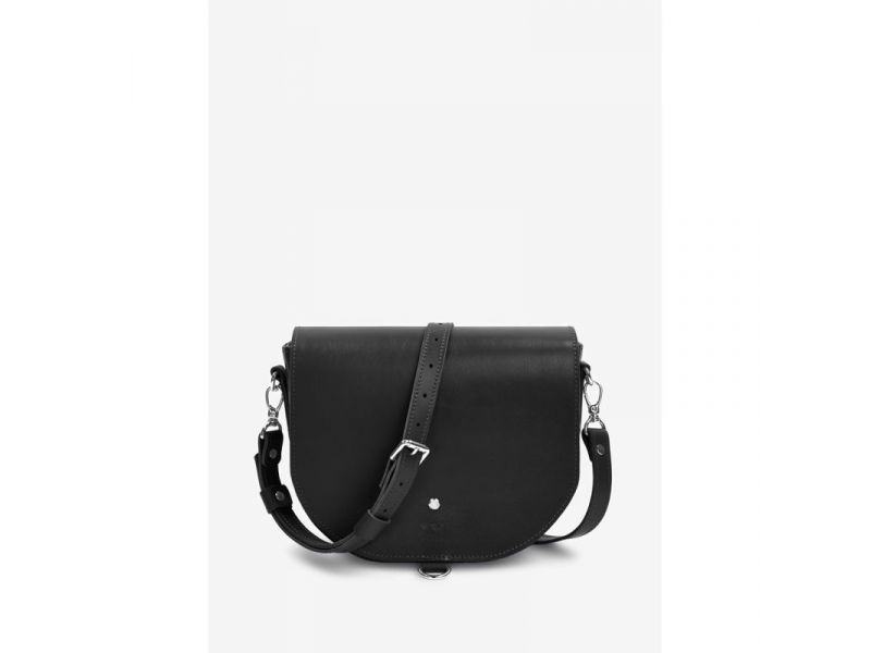 Женская кожаная сумка Ruby L черная, фото 2