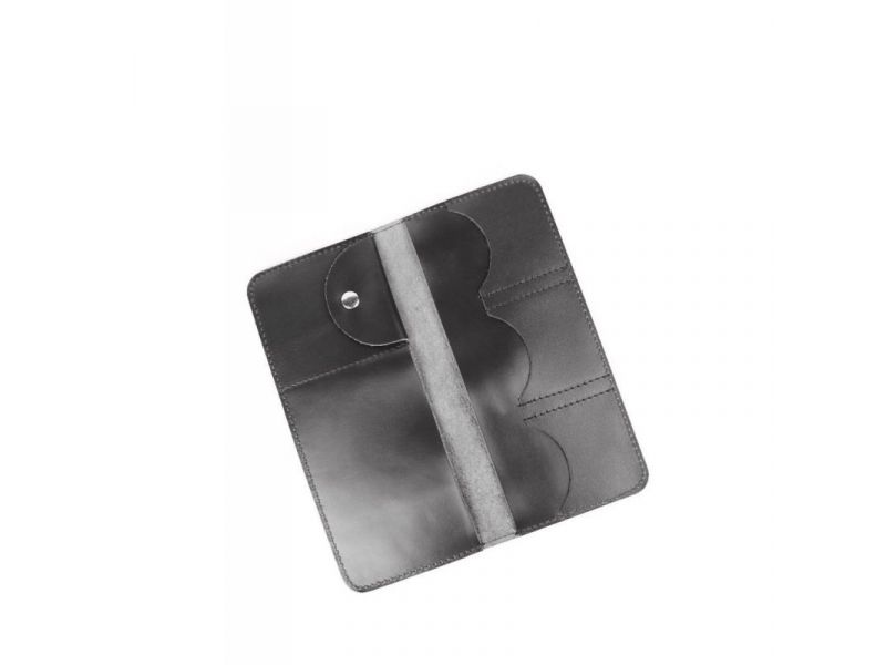 Кожаный тревел кейс черный, фото 1